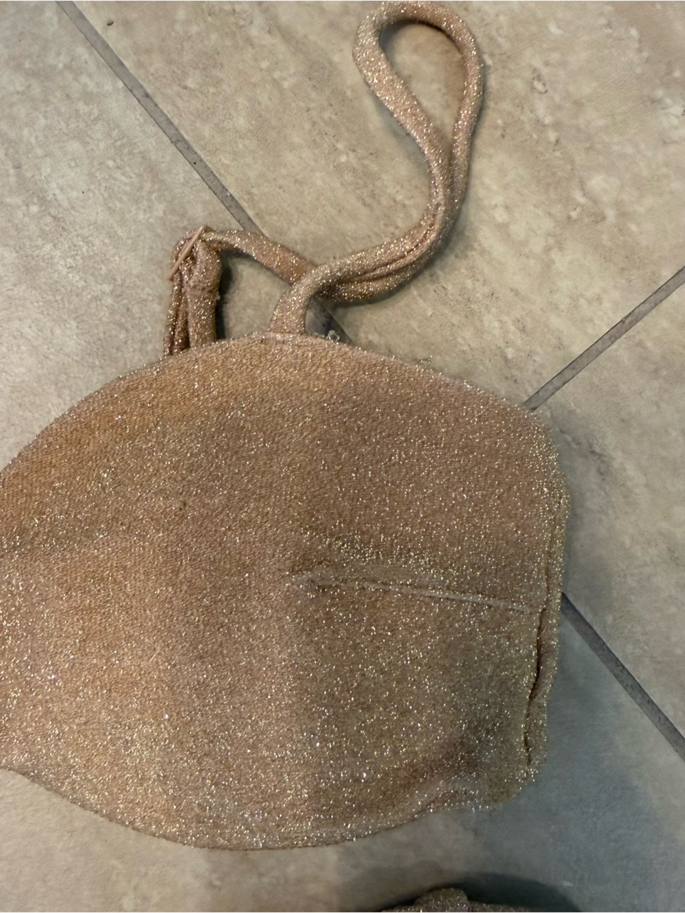 Aerie gold swimsuit - Picture 3 of 4